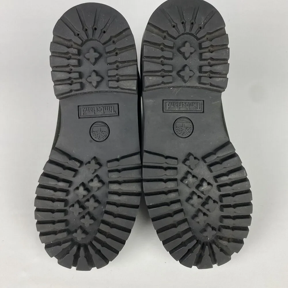 Timberland Junior 6-Inch Premium Size 5 M Black Nubuck Boots Waterproof‎ 12907